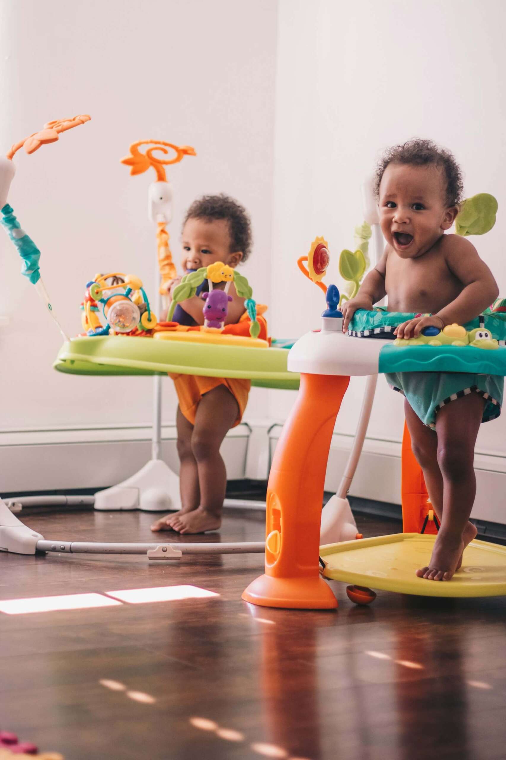 Children playing with toys